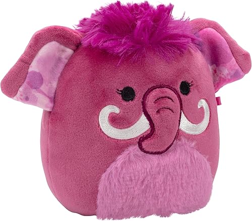 Miniatura 2 de Squishmallows Magdalena el mamut lanudo de 5 pulgadas, peluche Kellytoy con licencia oficial, juguete de peluche coleccionable suave y esponjoso,