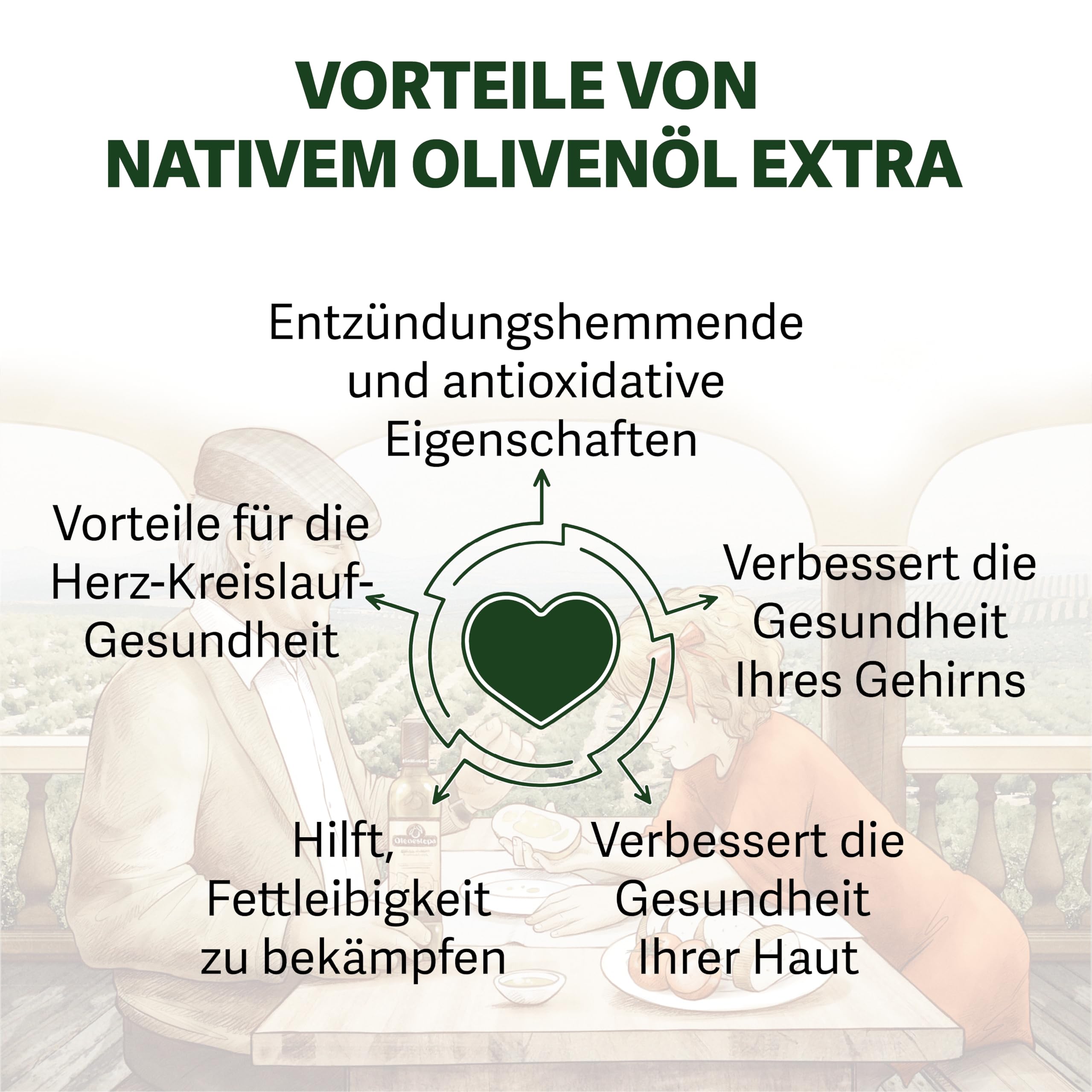Oleoestepa Hojiblanca – Natives Olivenöl Extra 5L – DOP Estepa – Kaltpressung – Hojiblanca-Monovarietät – Fruchtig-grünes Aroma mit Noten von Gras, Apfel und Artischocke