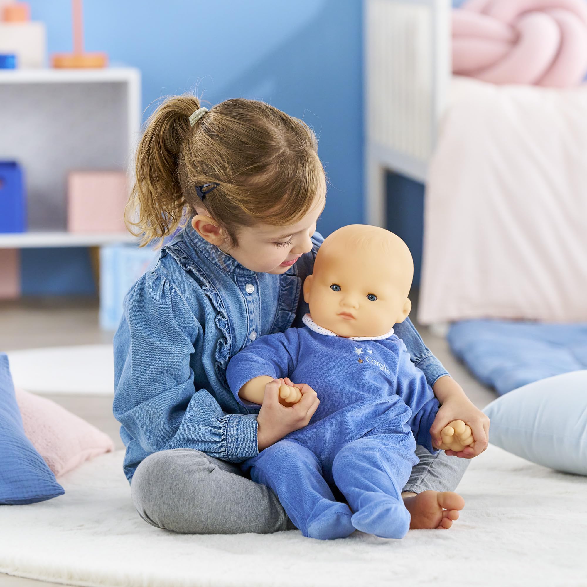 Corolle Mon Grand Poupon Bébé Chéri Ciel D'Étoiles 52 cm dès 3 Ans