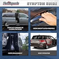 Vista 4 de Kit de cable de puerta corredera izquierda y derecha de 2 piezas con motor para Honda Odyssey 72546TK8A01 72546-TK8-A01 2011-2017