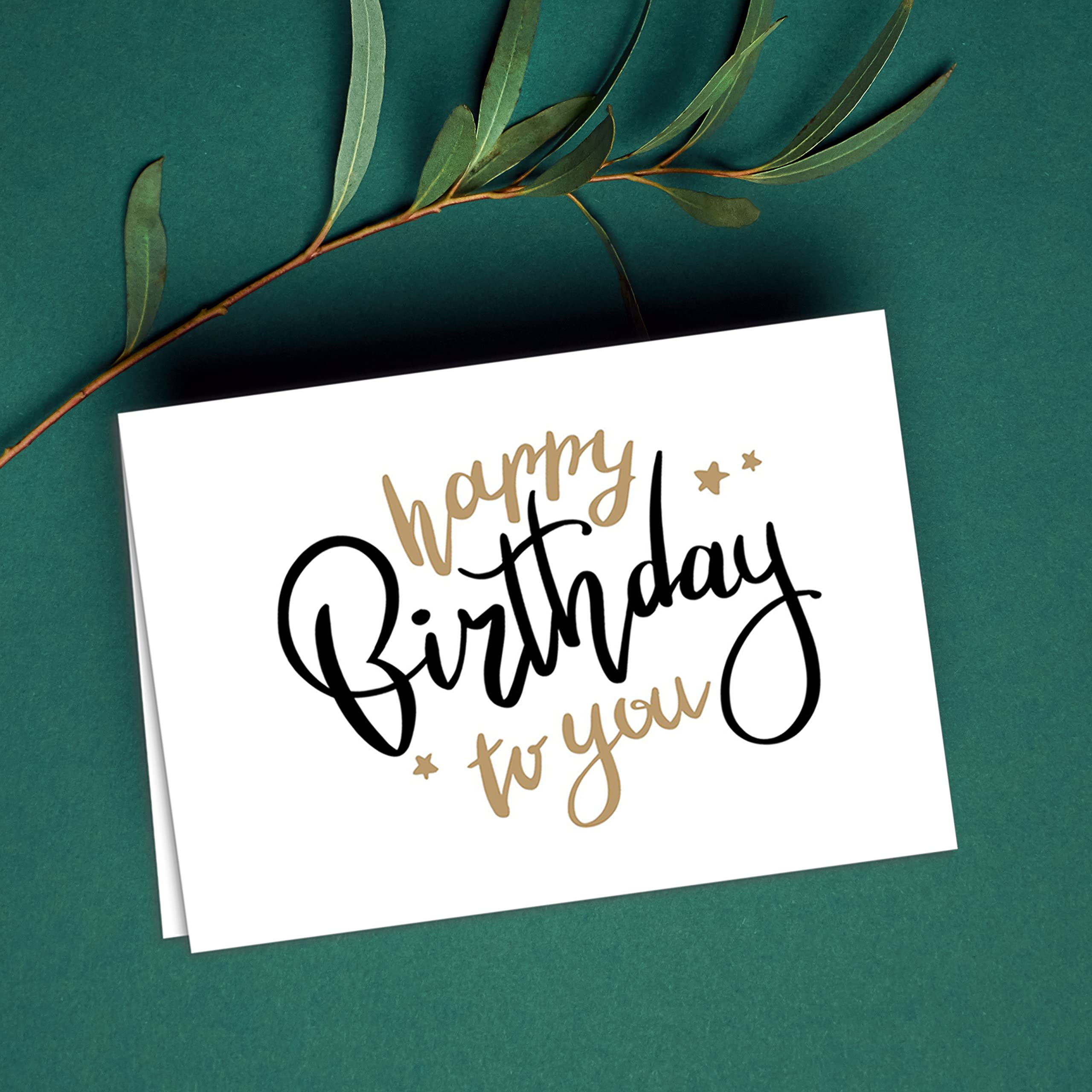 Carte Double Enveloppe - LES DELICATES - Joyeux Anniversaire