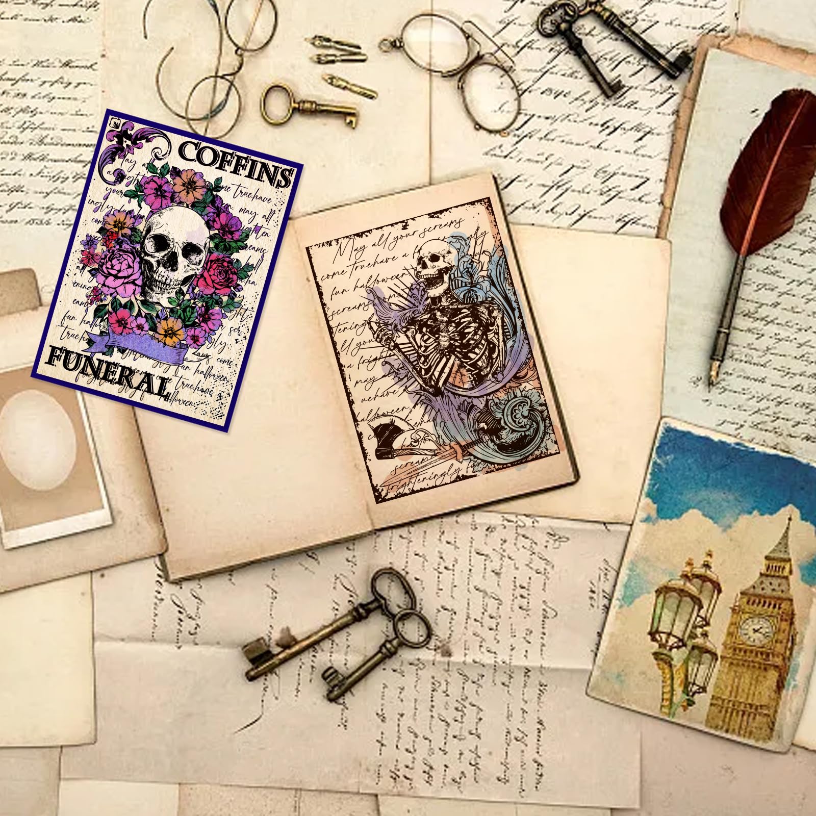 Tampons En Caoutchouc Transparent Pour Scrapbooking, Feuille De Renard