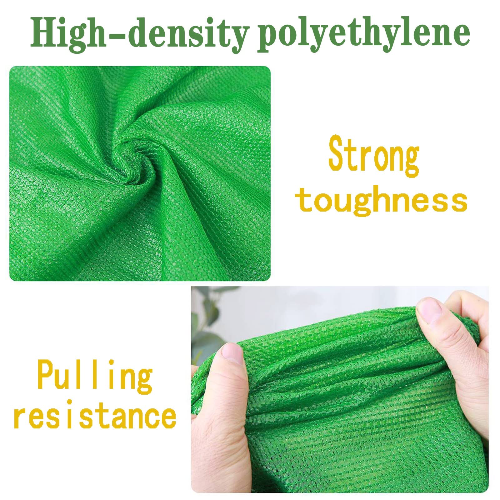 Sonnensegel 3x3 Grün Atmungsaktiv Sonnensegel Nach Maß Sonnenschutz 90% Balkonsegel Sonnensegel Rechteckig Pflegeleichtes HDPE-Spezialgewebe Sonnensegel Mit Ösen ( Color : Green , Size : 2*2m ) Garten