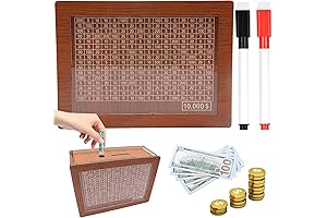 Wooden Money Box with Target: A Journey to Financial Success