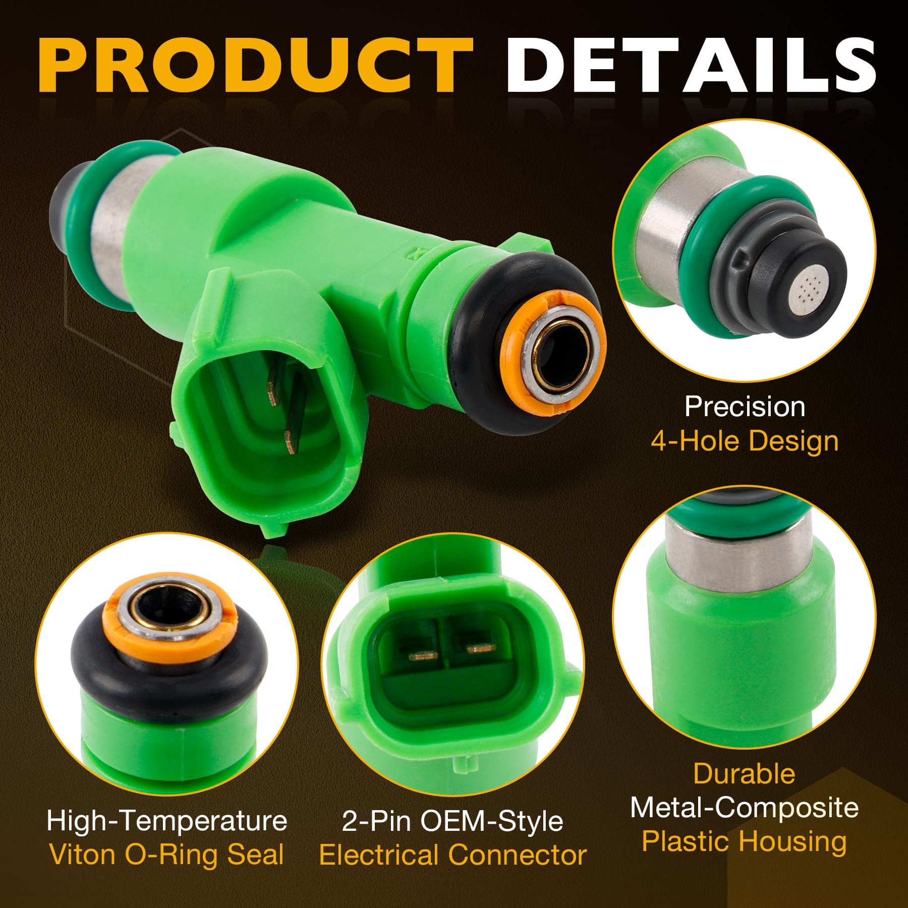 Amazon.com: 16600-JK20A Fuel Injectors set of 6 Replaces FJ1017