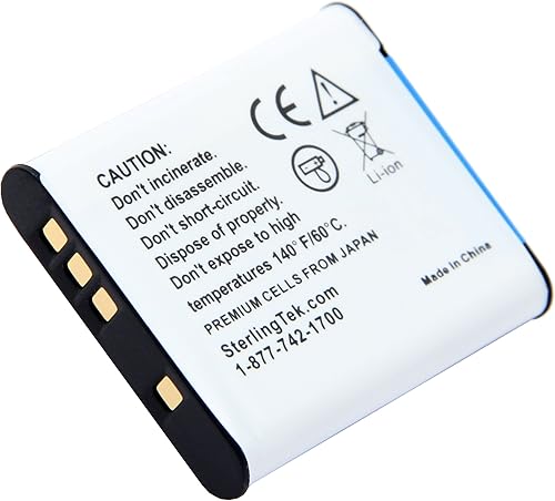 Miniatura 5 de STK NP-BK1 NP-FK1 - Batería para cámaras Sony Cybershot MHS-PM5 DSC-W180 MHS-CM5 DSC-W370 DSC-S980 DSC-S750 DSC-S780 DSC-S950 DSC-W190 MHS-CM1