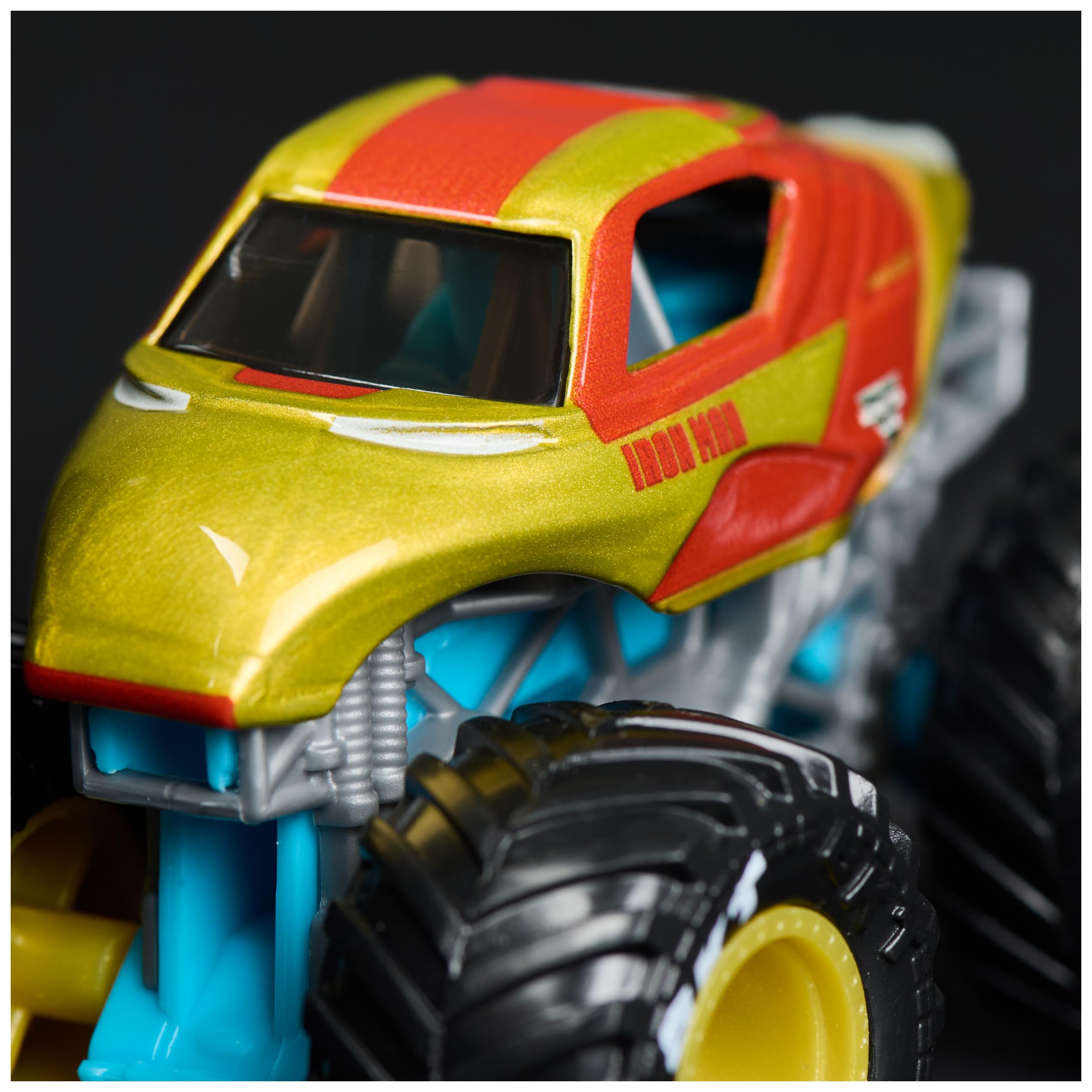 Monster Jam Zabawka samochód ciężarowy 1t64 Mrv2Pk IrnMnWarMchnM01