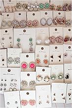 100 Fashion Jewelry Wholesale LOT Bulk Pack Gold Silver Vintage dainty Statemetn Pearls Crystal Necklace, Ring, Earrings, Bracelets, Assorted Costume Jewelry PREPACKED RESELL