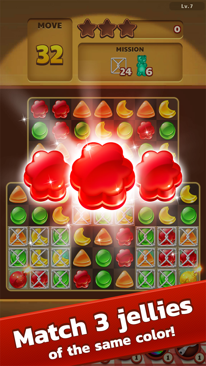 Jelly Drops! Free Gummy Drop Puzzle Games App on Amazon Appstore