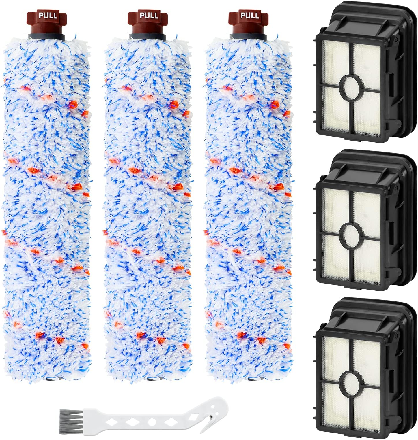 Voor Bissell CrossWave Pet Pro, Vervangende Onderdelen Multi Surface Borstelrollen Stofzuigerfilters