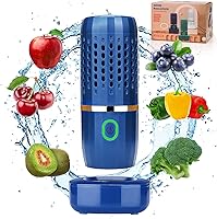 Vista 1 de Capsule Fruit and Vegetable Purifier - Portable Fruit and Vegetable Washing Machine, USB Wireless Fruit Cleaner Device with OH-ion Purification