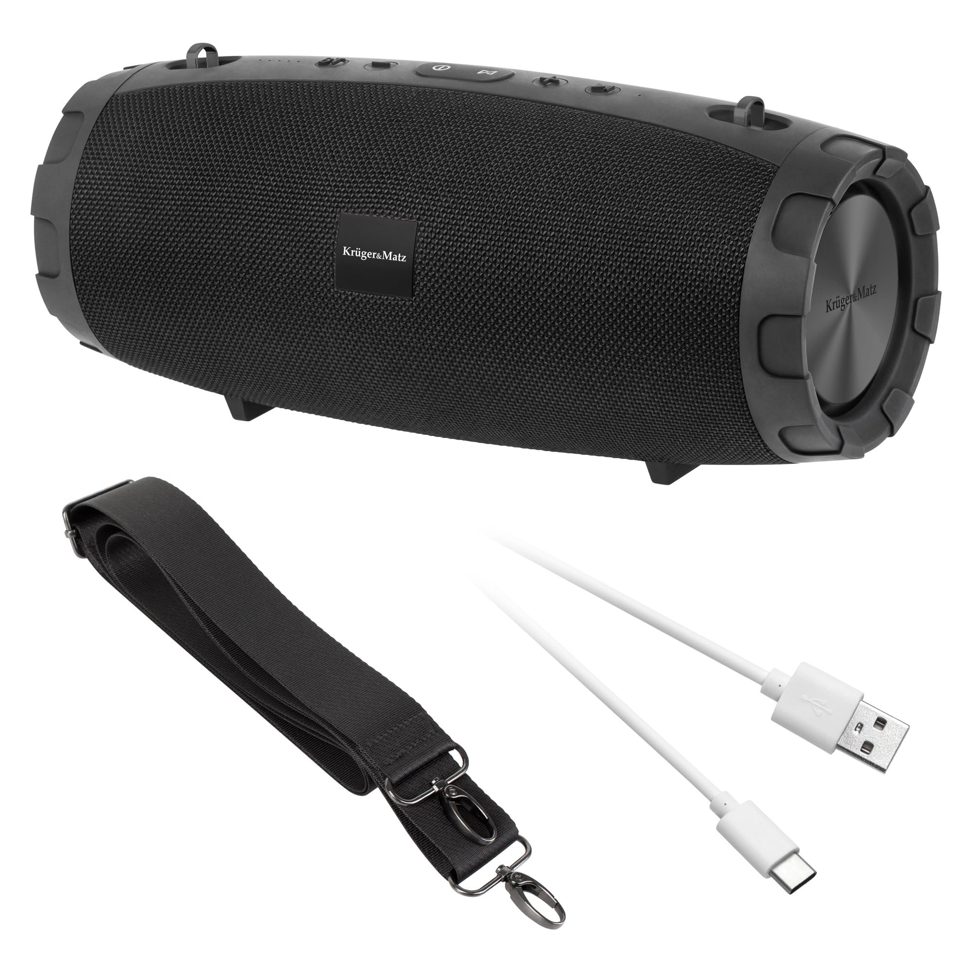 Krüger&Matz Explorer BT Portable Bluetooth Speaker with Built-in Microphone and TWS Function KM0552 USB AUX SD