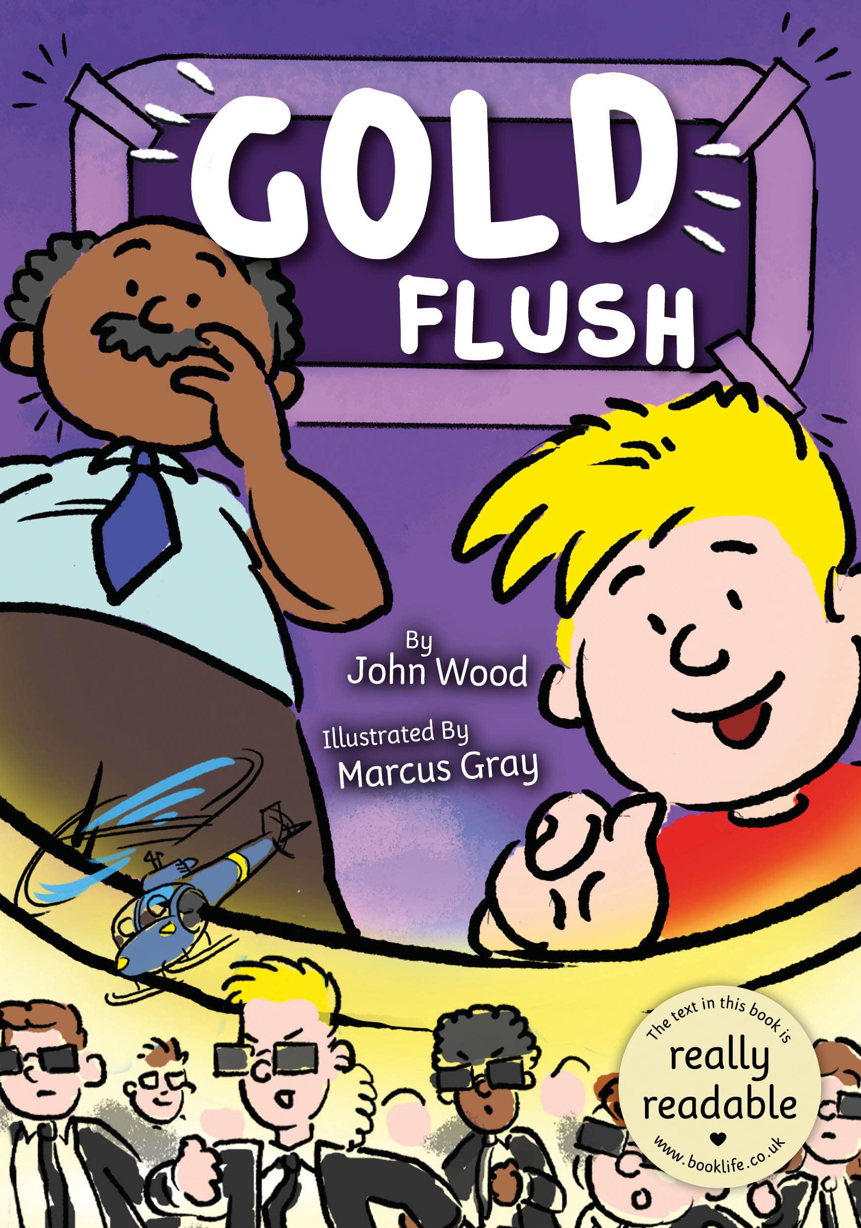 Gold Flush by John Wood (Paperback Book)