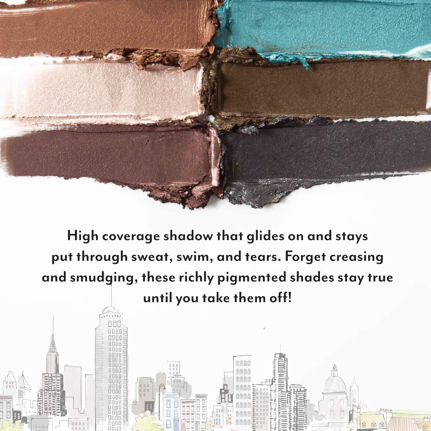 Cargo Cosmetics Swimmables Cream Eyeshadow Stick, Eyeshadow Pencil for Eyes Paradise Bay 0.03 Ounce (Pack of 1)