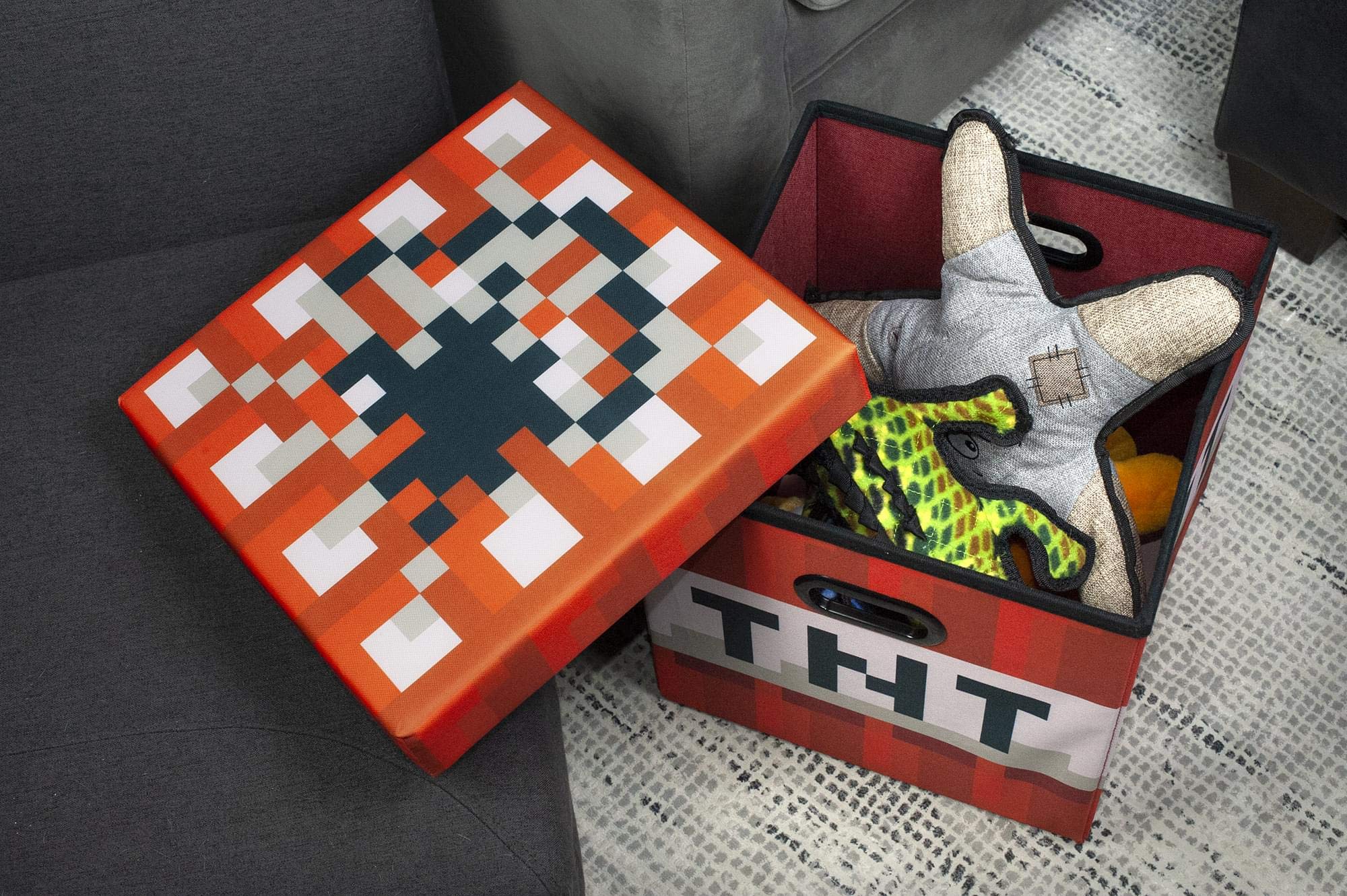 Minecraft TNT Block Storage Cube Organizer Minecraft Storage Cube TNT Block From Minecraft