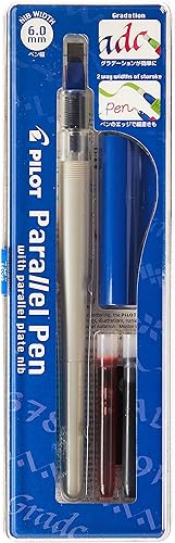 Pilot Parallel Pen Juego de bolígrafo para caligrafía de 2 colores RojoAzul