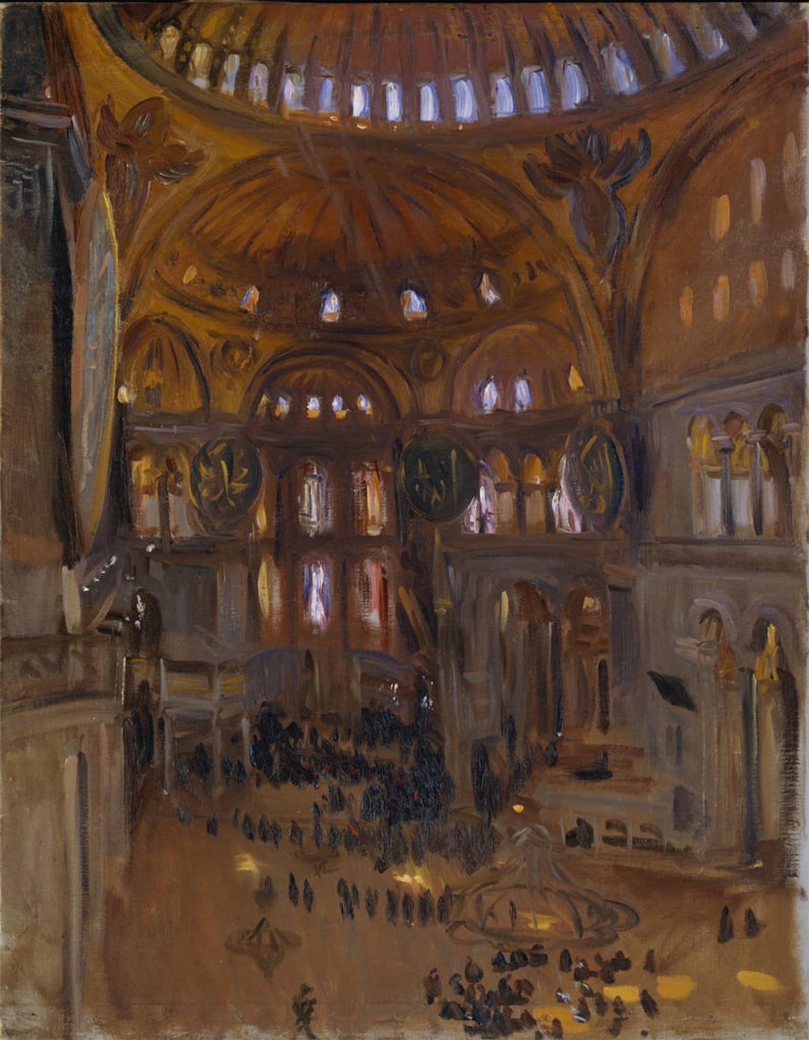 SERENDIPITP Abstract Painting Mural Print Picture Wall Decor Painting Santa Sofia by John Singer Sargent Vintage Wall Artwork for Home Decor 60x90cm