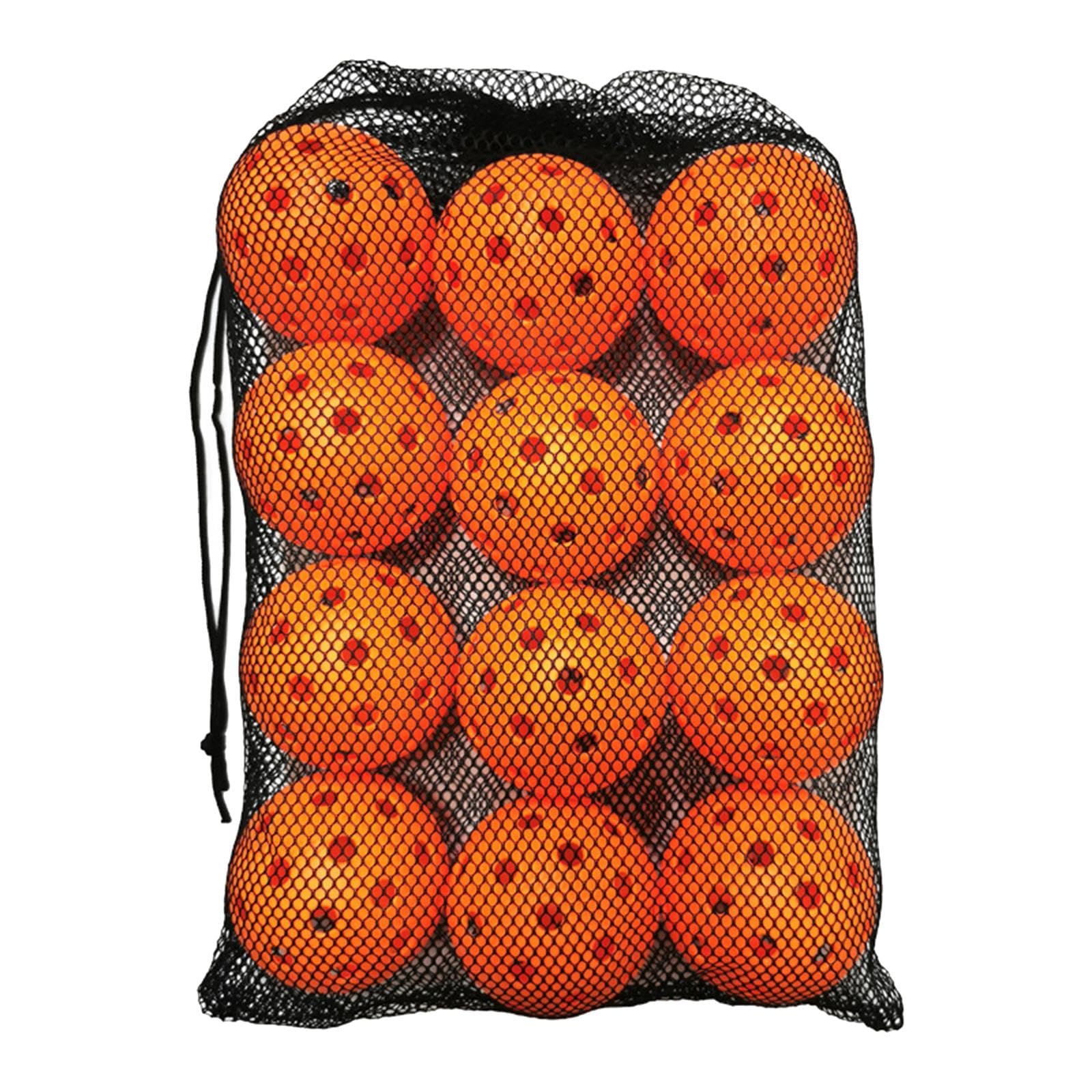 bnf® 12 Pieces Pickleball Balls 74mm Standard Hollow Ball Accessories for Outdoor Orange | Tennis & Racquet Sports | Tennis | Balls-image-31