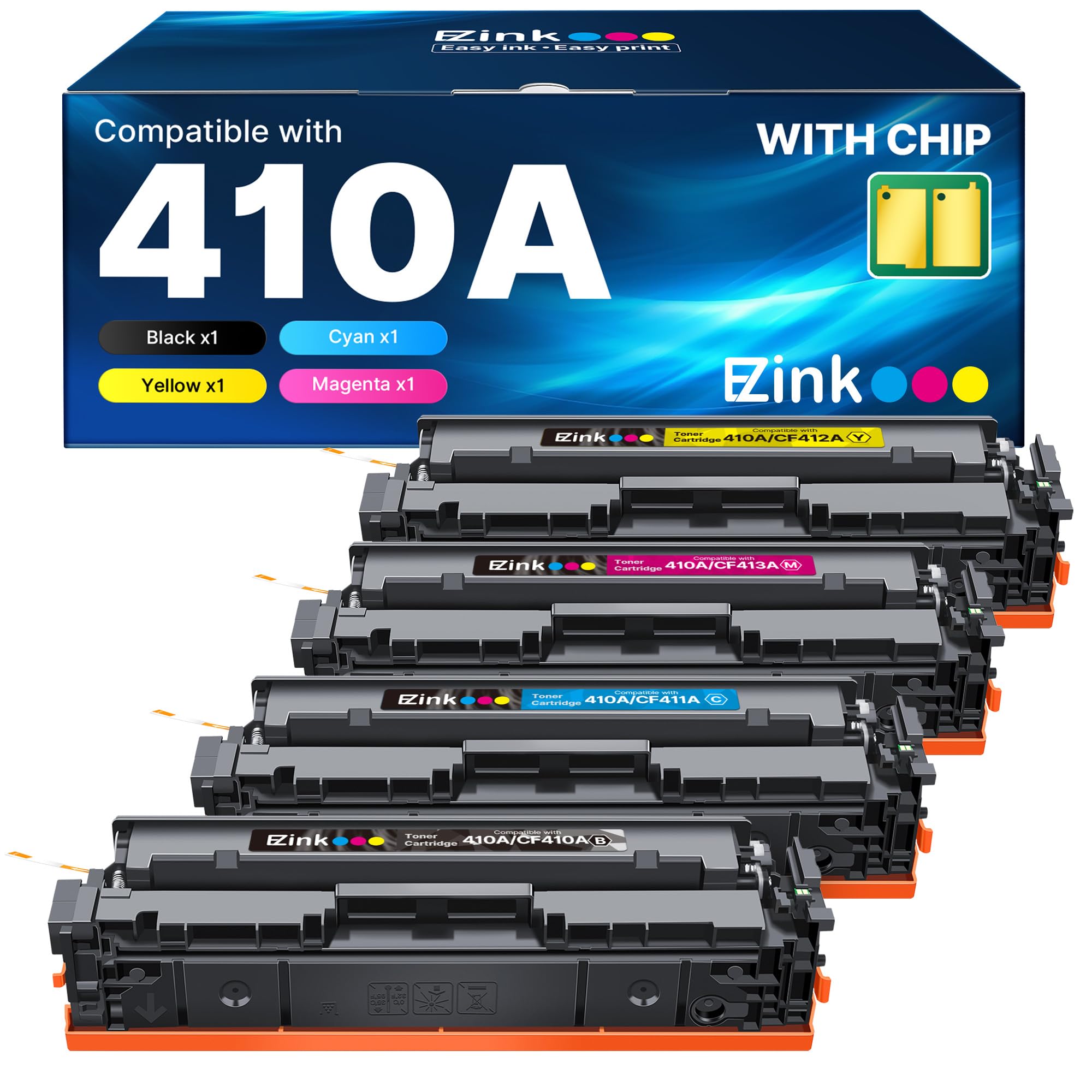 E-Z Ink 410A Toner 4-Pack