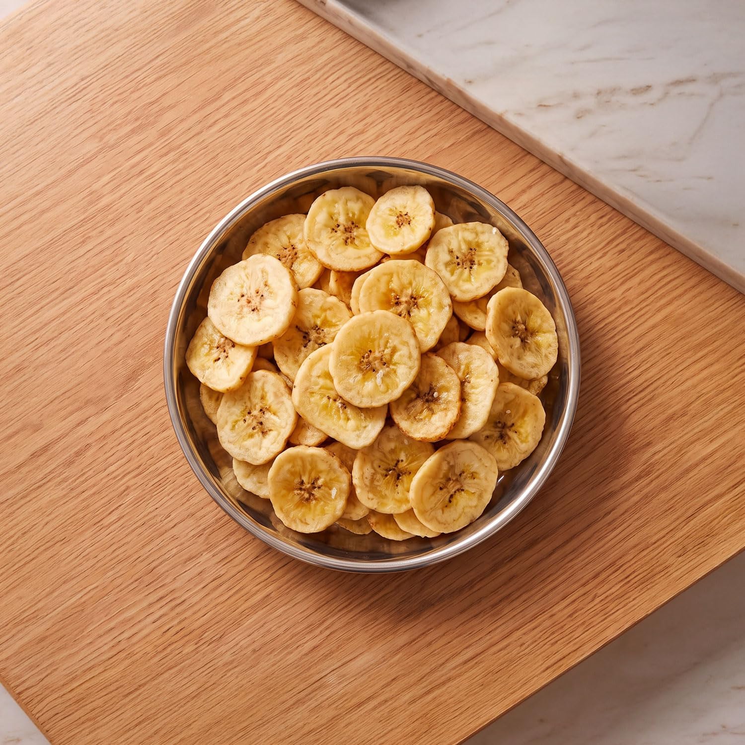 HAZEL Stainless Steel Snack Plate - Hammered Design -14
