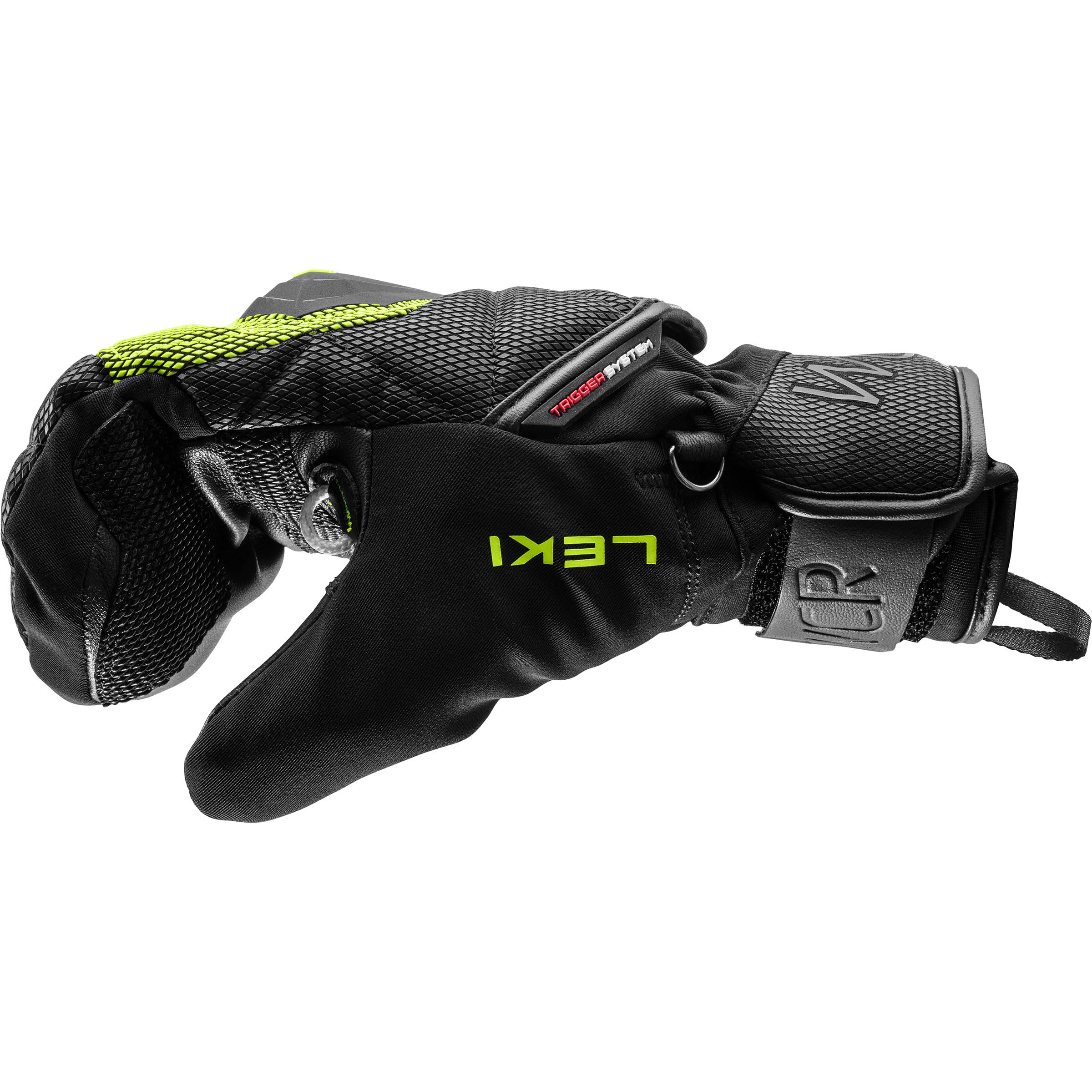 LEKI Worldcup Race Coach 3D Mitten Kinder Junior Fäustlinge 654802801 Größe 8