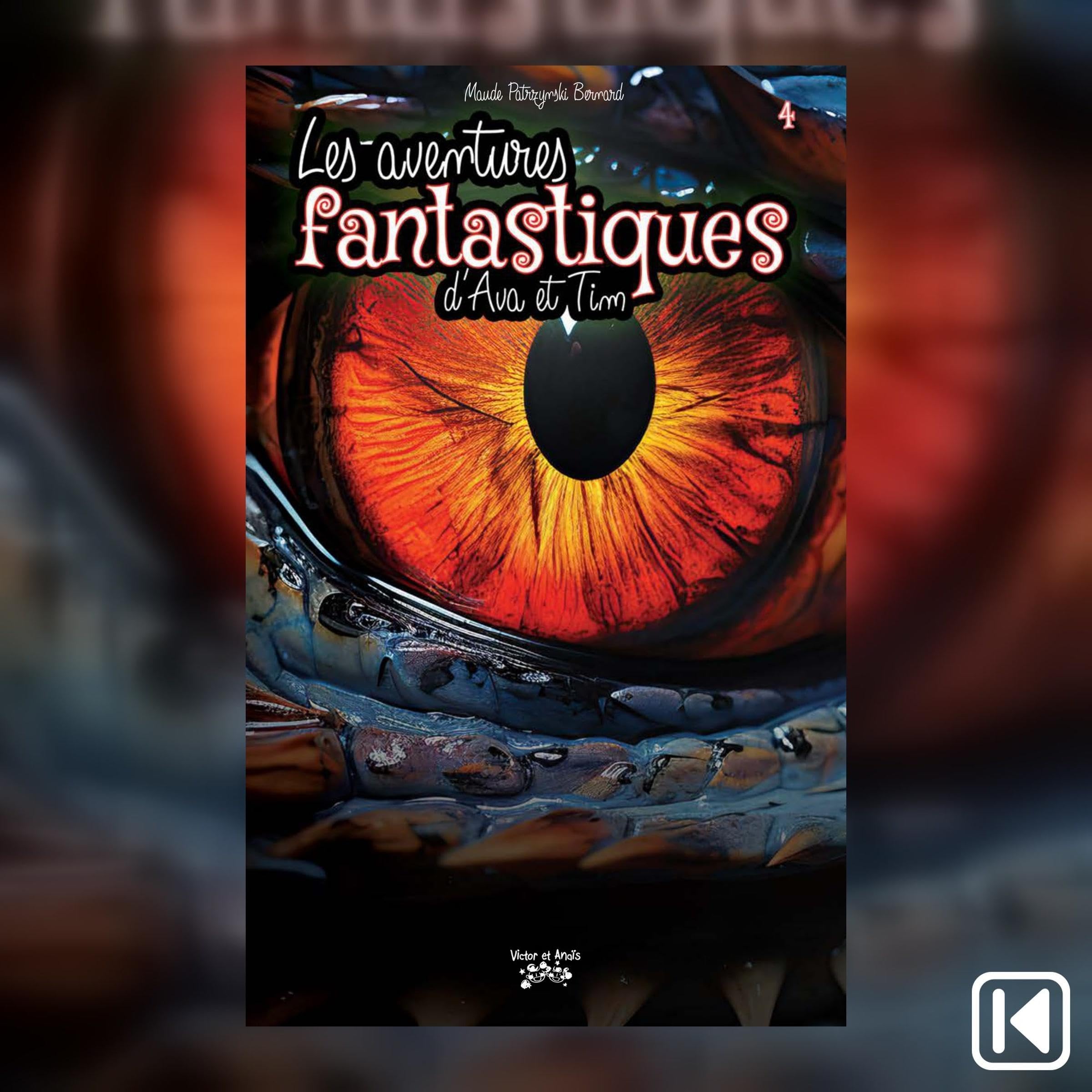 Cover art for Les aventures fantastiques d'Ava et Tim tome 4