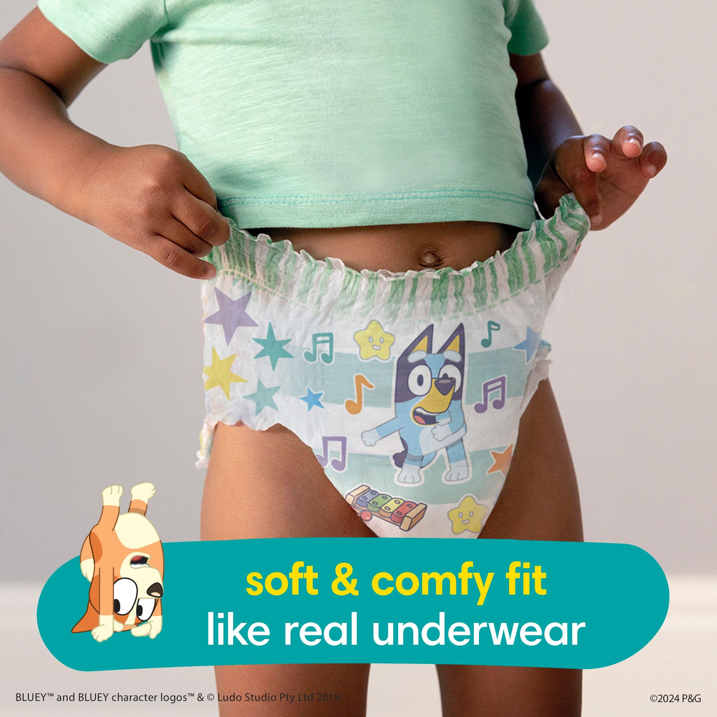 Pampers, Easy Ups Training Underwear Boys Size 4T/5T, 1 Pack (Count of 86) - 4