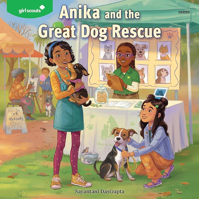 Carousel Item: Girl Scouts: Anika and the Great Dog Rescue