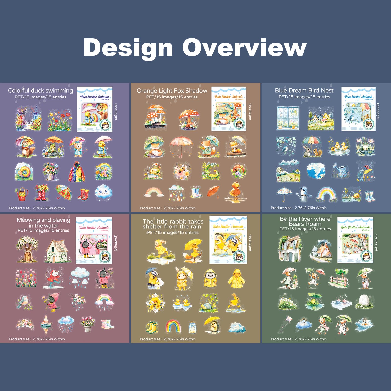 Naklejki z motywem zwierząt domowych, 90 szt., fantazyjne naklejki z akwarelowymi wzorami zwierzęcymi do scrapbookingu, dziennika, rękodzieła, wodoodporne