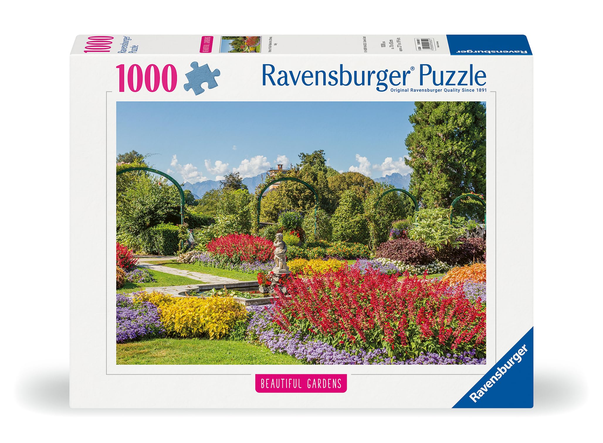 Ravensburger Beautiful Gardens Stresa Italy 1000 Piece Jigsaw Puzzles for Adults and Kids Age 12 Years Up - Image 2