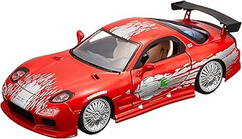 Amazon | JADA TOYS ミニカー 1/24サイズ FAST&FURIOUS Dom's MAZDA RX