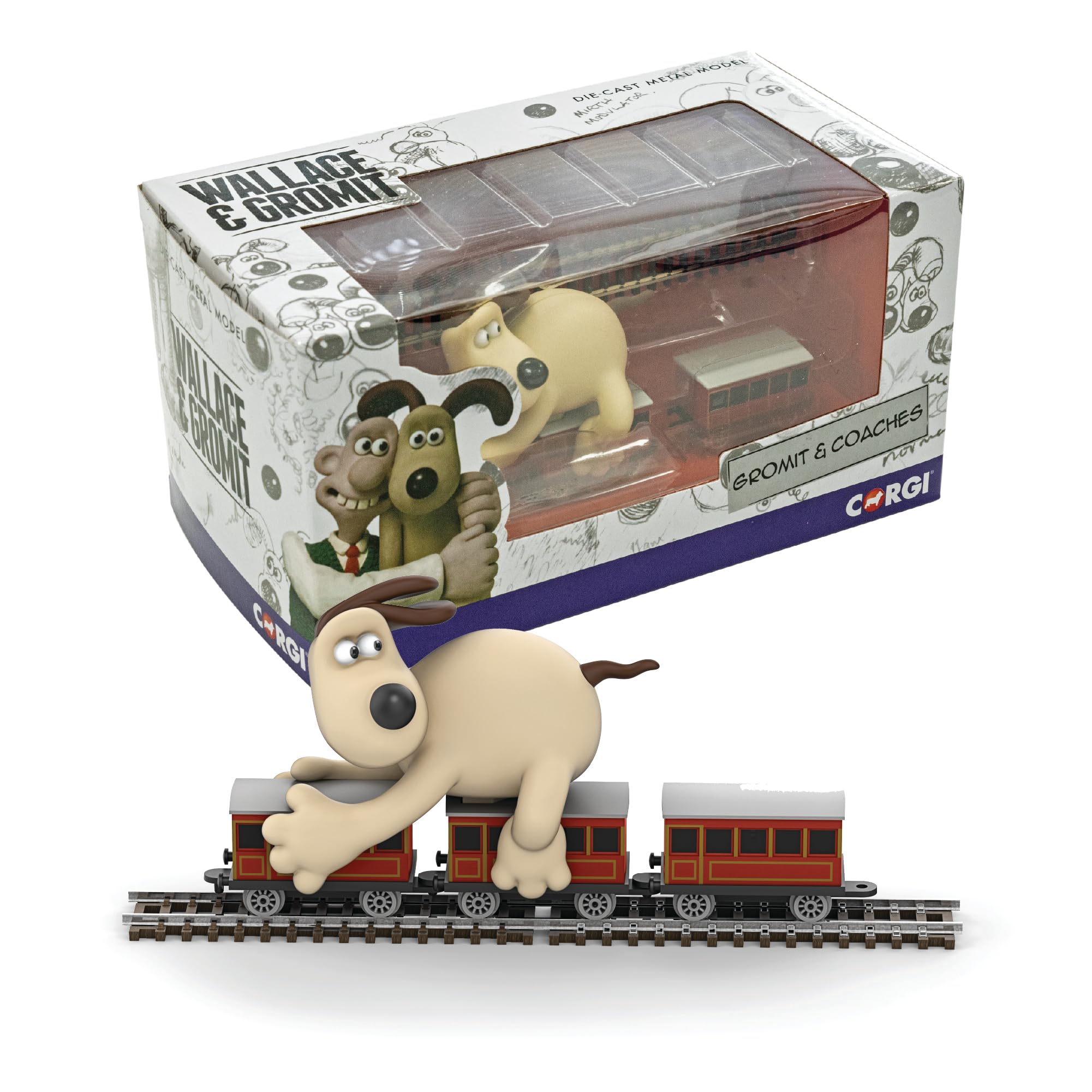 Amazon.com: Corgi CC80603 Wallace & Gromit - The Wrong Trousers