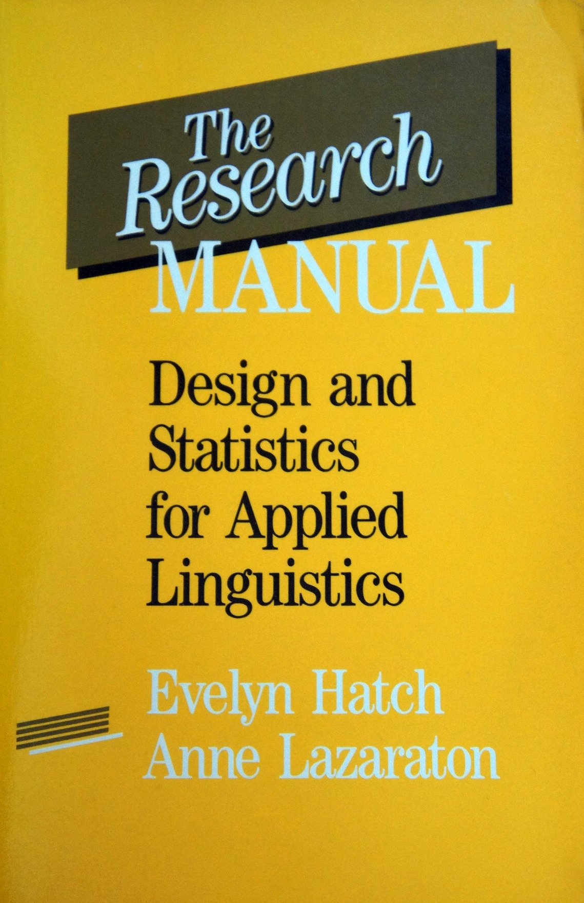 Amazon.com: The Research Manual: Design and Statistics for Applied