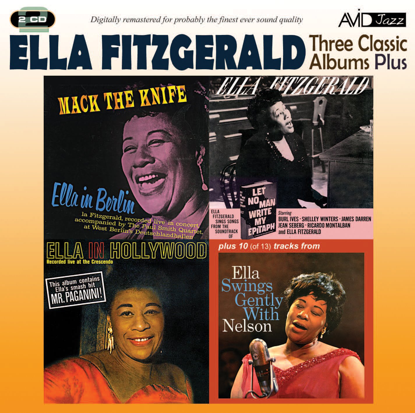 Three Classic Albums Plus (Mack The Knife / Let No Man Write My Epitaph / Ella In Hollywood)