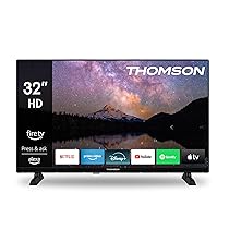 Thomson TV 32 Pollici (80 cm) HD Smart Fire TV, Controllo Vocale Alexa, Triplo Tuner (DVB-T, T2, C, S, S2), Dolby Audio, DTS Virtual:X, HDR10, AirPlay, WiFi, Bluetooth, HDMI – 32HF2S34