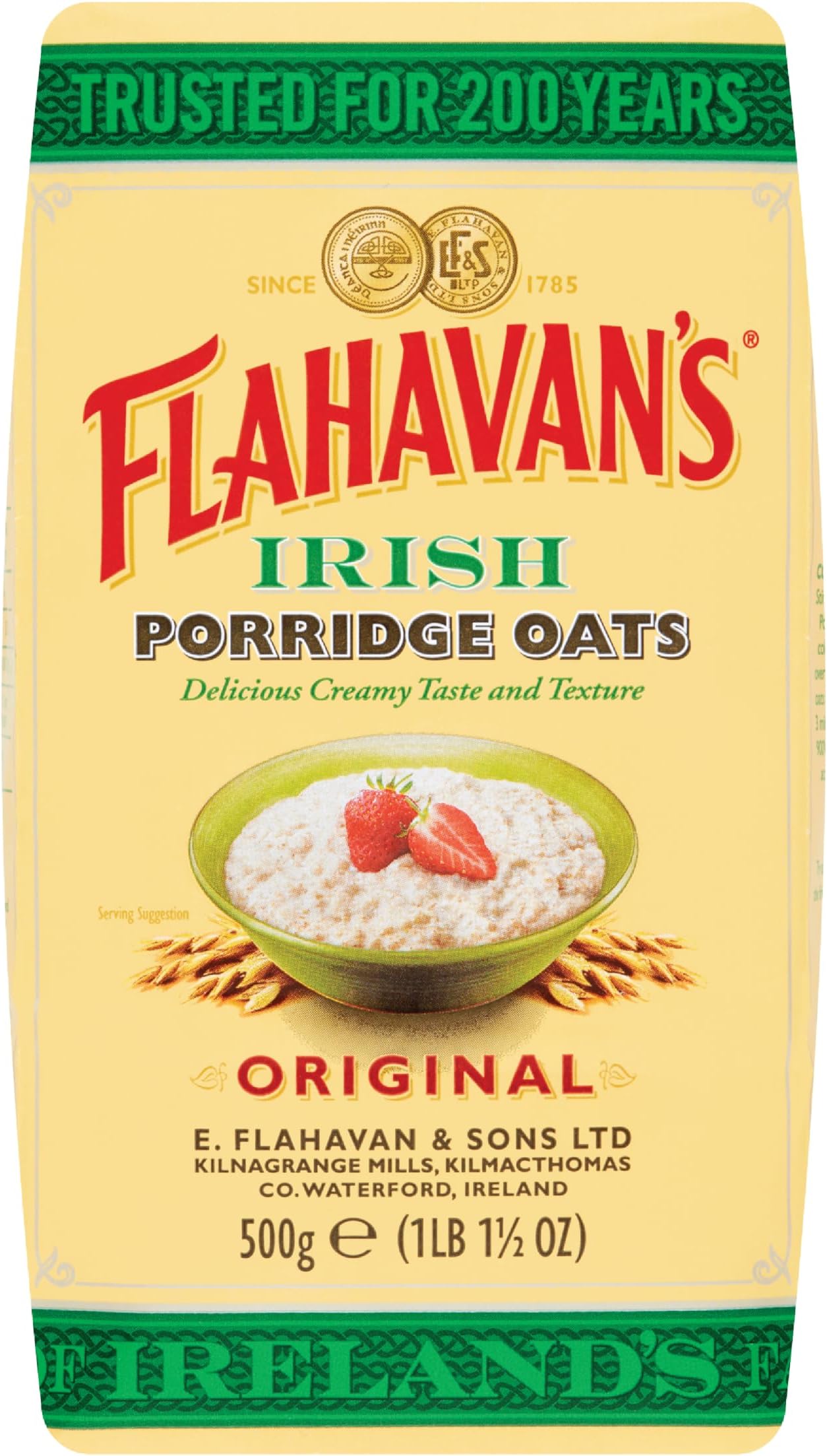 Original Irish Porridge Oats (500g)