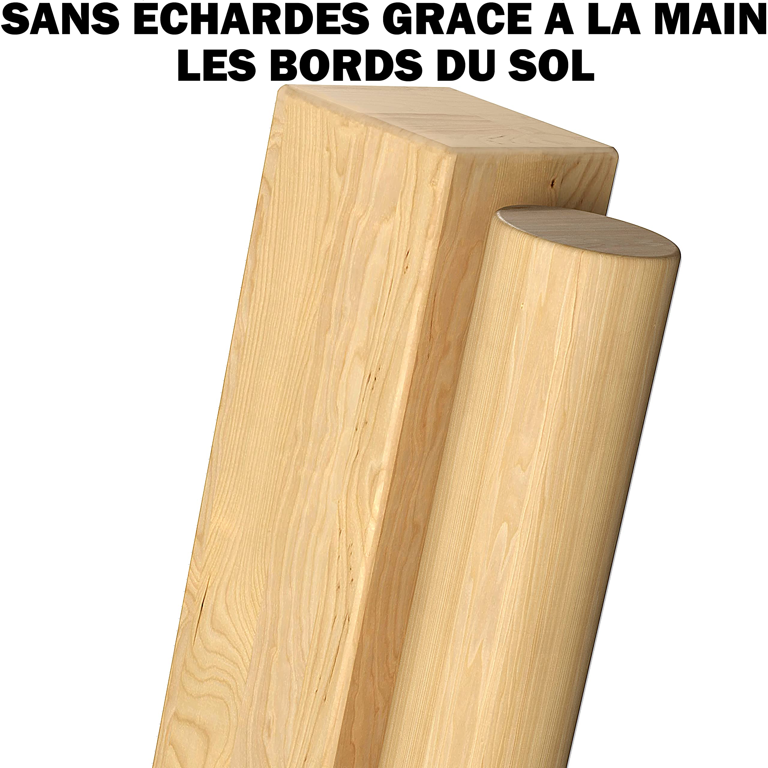 PHIBER-SPORTS Kubb Jeu d'échecs Viking de qualité supérieure - Bois Massif - avec Sac de Transport Pratique - Jeu d'extérieur - Jeu en Bois pour Enfants et Adultes
