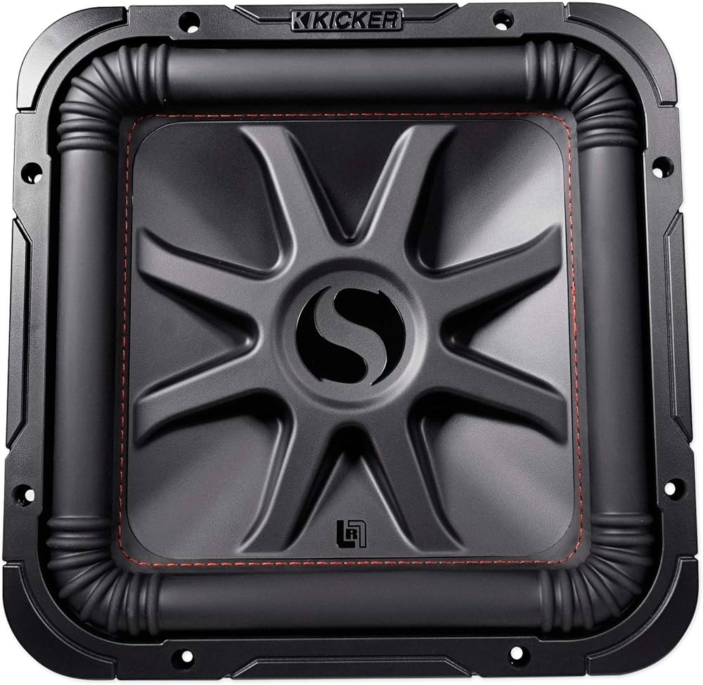 Amazon.co.jp: KICKER 45L7R122 12インチ 1200w L7R Solo-Baric サブ