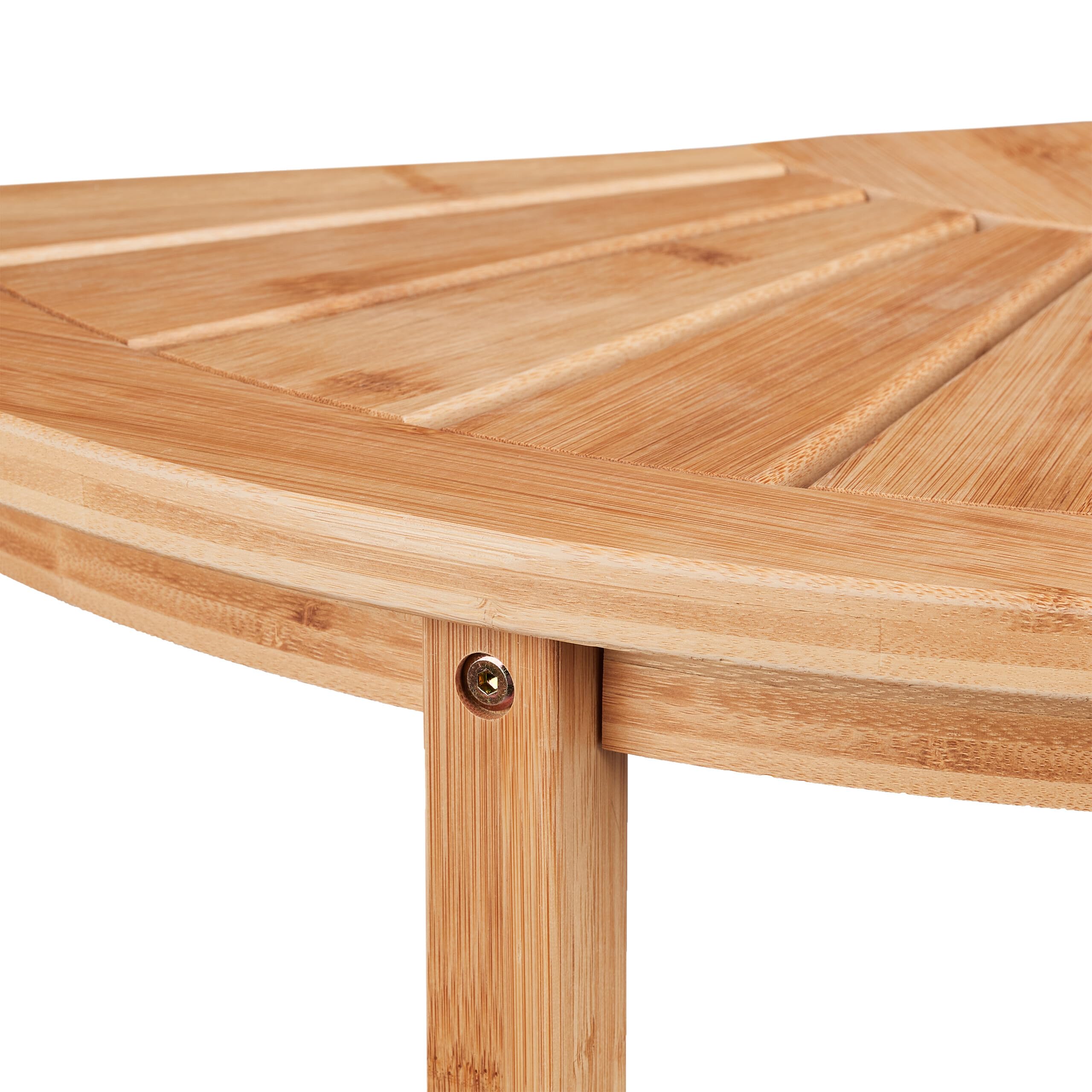 Relaxdays Mensola Angolare da Cucina, Scaffale Portaspezie, 2 Ripiani Salvaspazio, HLP 42x55x39,5 cm, bambù, Naturale