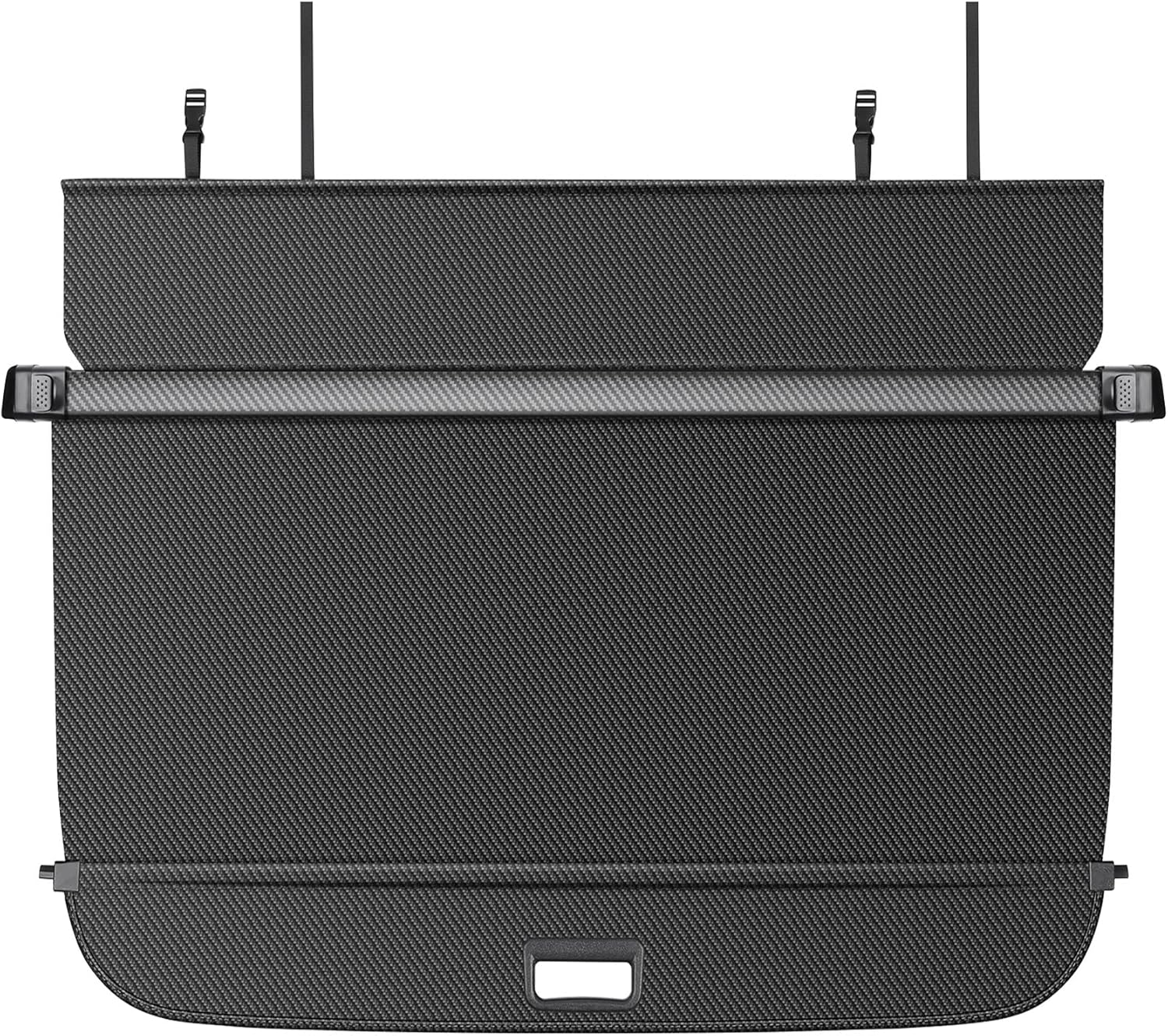 Cargo Cover for 2019-2024 Subaru Forester, Rear Trunk Luggage Cargo Cover Shielding Shade Interior Accessories?Carbon Fiber Texture?, ZS100-0000