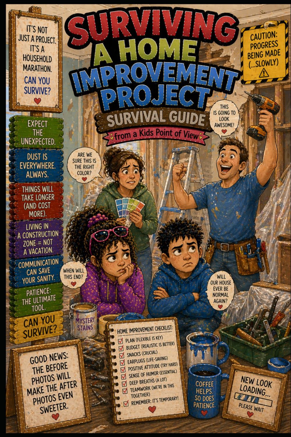 Surviving a Home Improvement Project: From a Kid's Point of View (Kid's Survival Guides)
