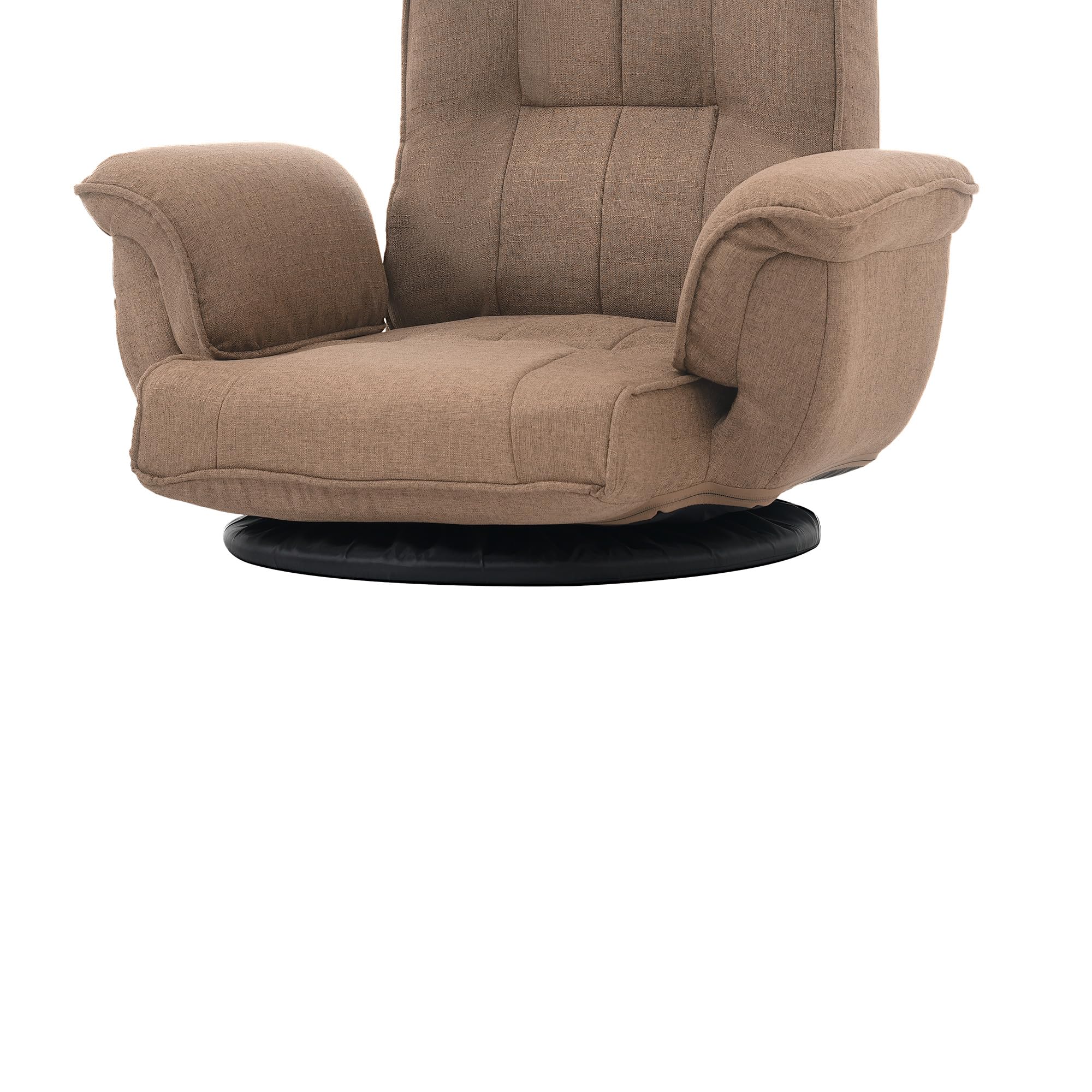 Amazon｜回転式座椅子 肘掛け ハイバック 座いす リクライニング 1人