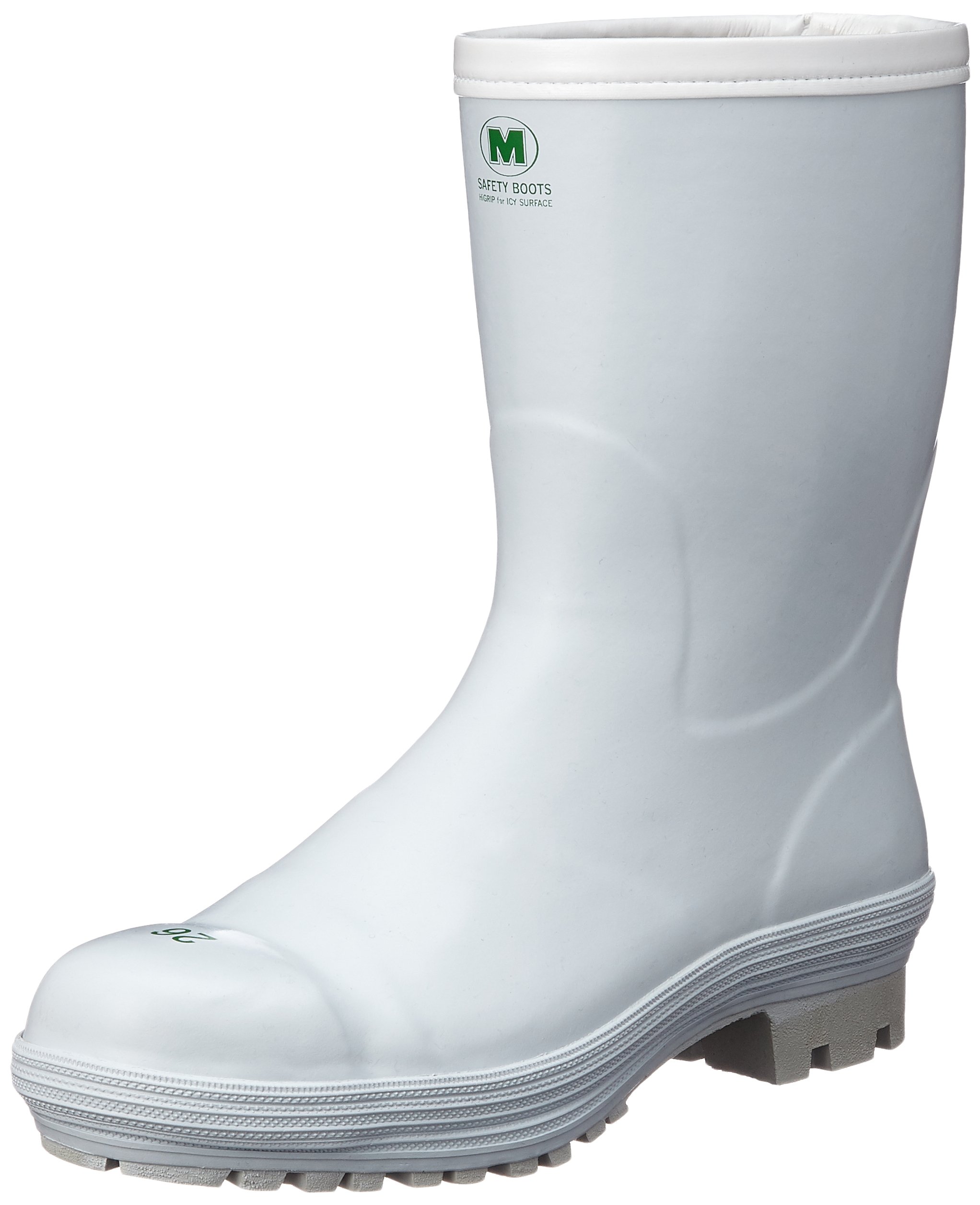 ミドリ安全 氷上で滑りにくい防寒安全長靴　FBH01　ネイビー　28.0cm/FBH01-NV-28 ミドリ安全 氷上で滑りにくい防寒安全長靴 FBH01 ホワイト 25.0cm