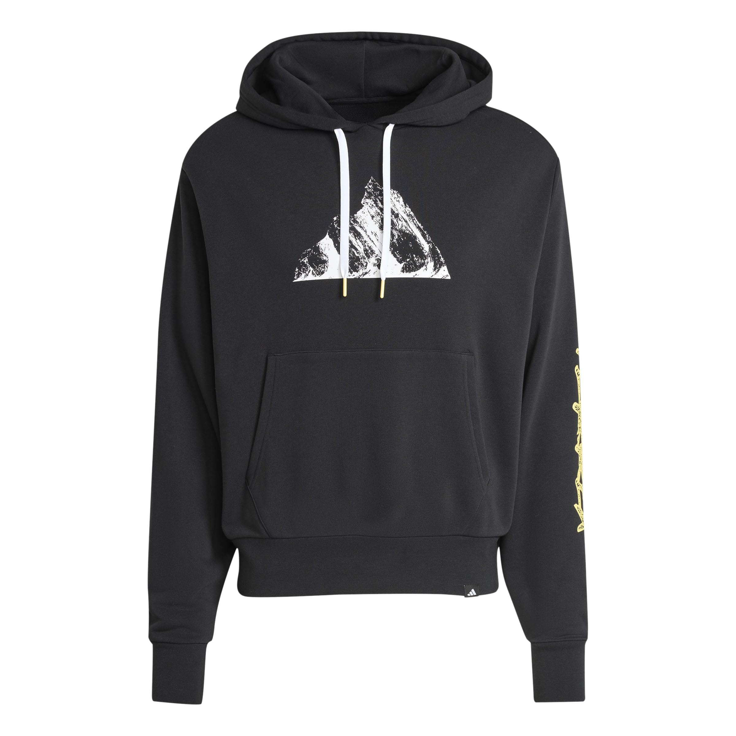 adidas U SNOW HD Grafik Baskılı Kapüşonlu Sweatshirt Üniseks Yetişkin