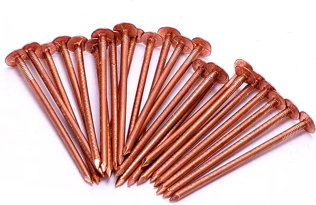 Copper Nails: Eco-Friendly Tree Stump Killer & Roof Nails | 40x75mm