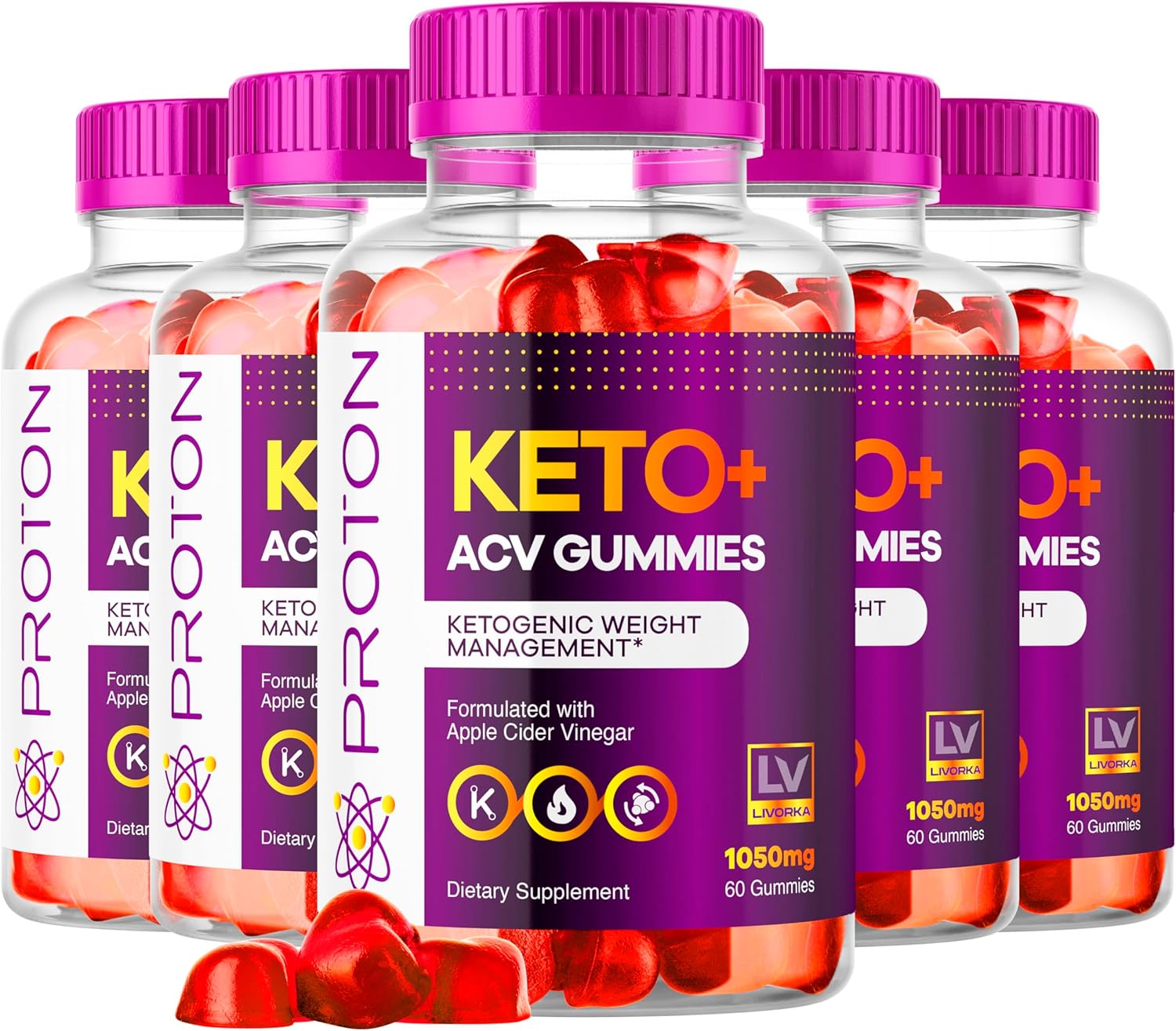 (5 Pack) Proton Keto ACV Gummies Advanced Weight Loss, Proton Keto Plus ACV Gummies 1050MG, Proton Keto, Keto ACV Gummies Advanced Weight Loss Proton, Proton Keto ACV Gummy Reviews, 300 Gummies