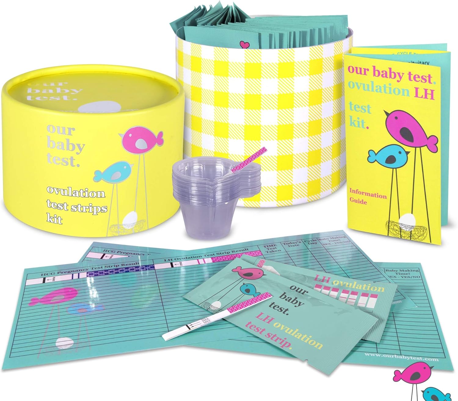 Our Baby Test 60 Ovulation Test Strips Predictor Kit (60