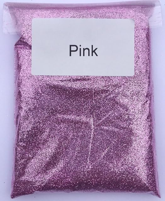 100g Fine Pink Craft Glitter Perfect for Arts & Crafts Project Fine Grade Sprinkle Sparkle Shine Bulk Resealable Bag Big Bag Christmas Grams Cheap Glitter. Lots of Colours Available.