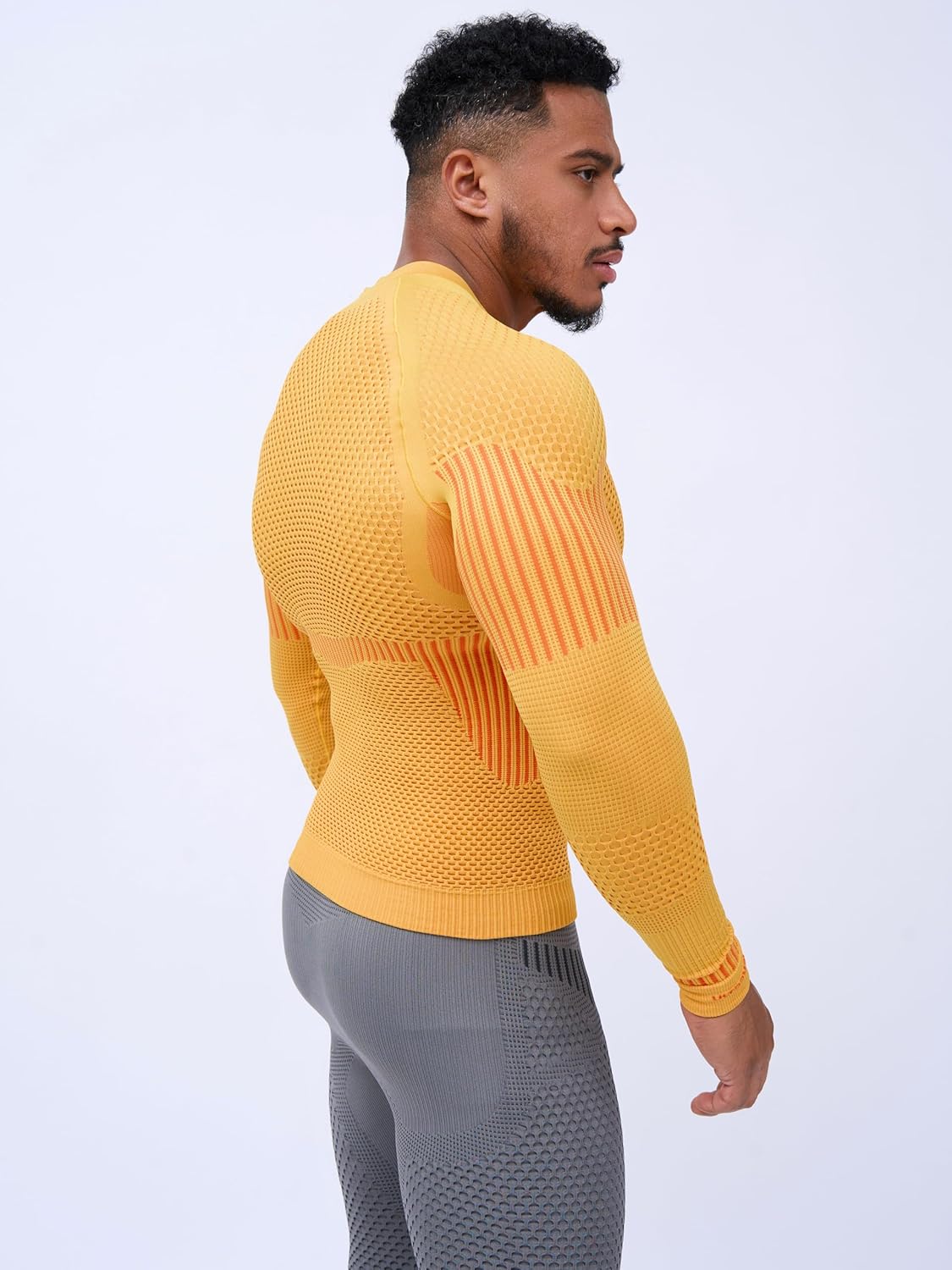Functional Sportswear Men’s Long Sleeve Compression Shirt 88110
