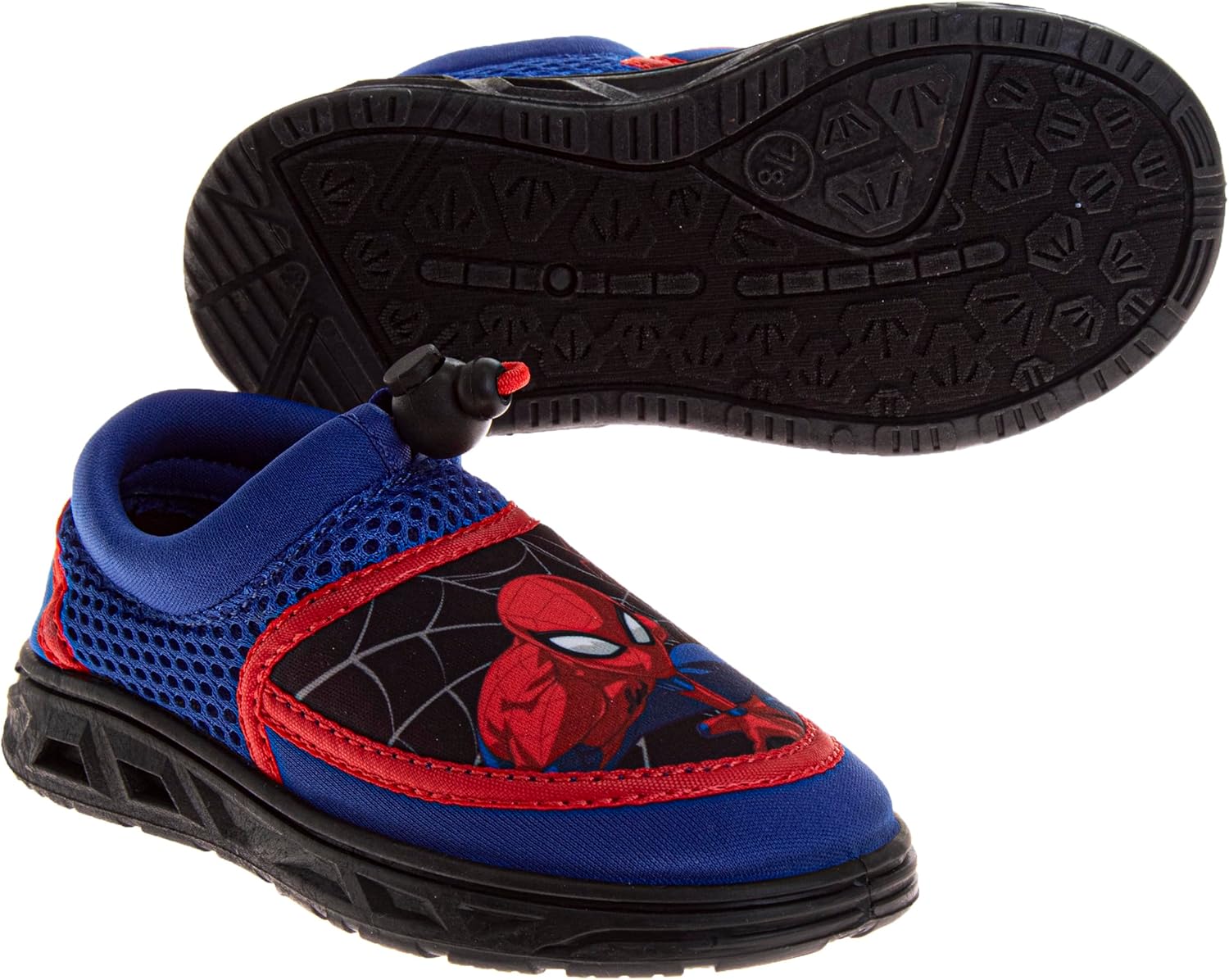 Marvel Avengers Boys Spiderman Water Shoes Slip On Quick Dry Pool Aqua Socks for Boy Size Toddler to Little Kid - Image 5